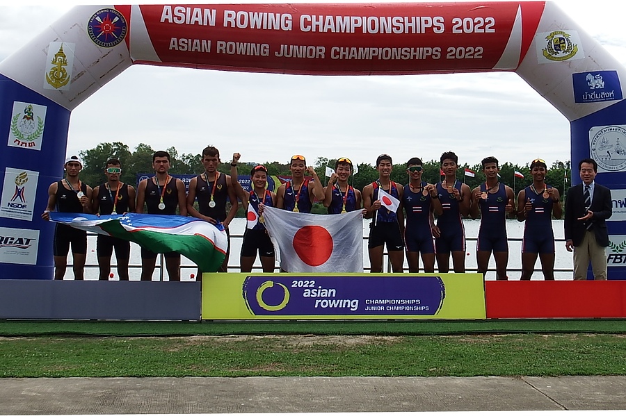 2022年U19アジアジュニア選手権で4種目金