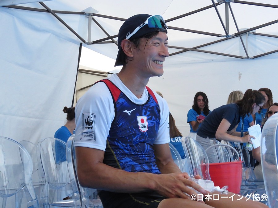 日本勢初、男子オープンシングルスカルがWCⅡ銅獲得！